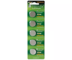 Techly Lithium Button Batteries CR2032 (set of 5 pcs) IBT-KCR2032