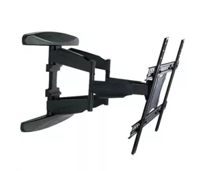 Techly 40-80 Ultra Slim Full Motion LCD TV Wall Mount Bracket Black" ICA-PLB 172L