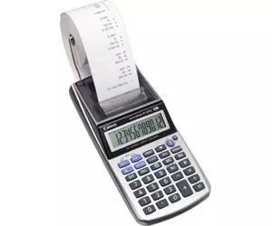 Canon P1-DTSC calculator Desktop Printing Black, Silver