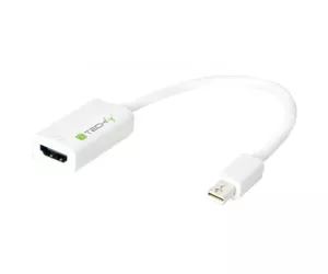Techly 0.15m Mini DisplayPort 1.2 - HDMI M/F