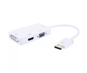 Techly Adapter 3 in 1 DisplayPort 1.2 to HDMI / DVI / VGA IADAP DP-COMBOF2