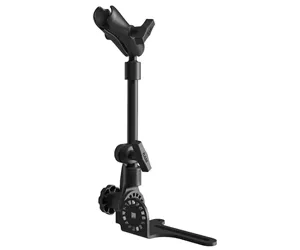 RAM Mounts Pod HD Vehicle Mount with 12" Aluminum Rod and Double Socket Arm