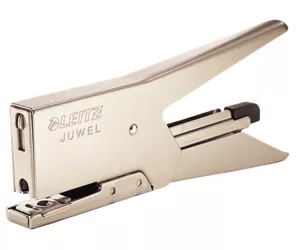 Leitz Heftzange Juwel-2000 vernickelt bis 12 Blatt 10 Jahre Garantie - 5557-00-82