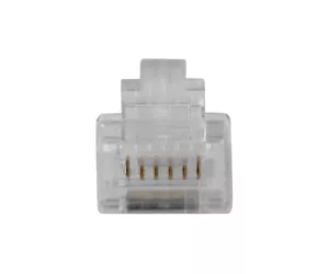 ACT RJ12 (6P/6C) modulaire connector for flat cable
