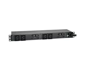 Tripp Lite PDUH32HV19 7.7kW Single-Phase 200-240V Basic PDU, 4 C19 Outlets, IEC 309 32A Blue Input, 3.6 m Cord, 1U Rack-Mount