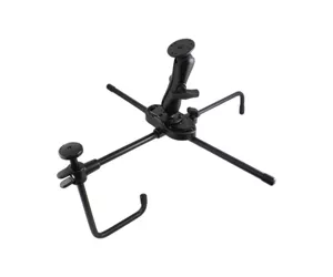 RAM Mounts Seat-Mate with Double Ball Mount and Round Plate
