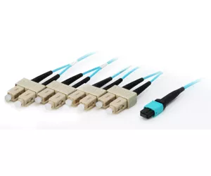 Equip MTP/SC Trunk Fiber Patch Cord, OM4, 20m