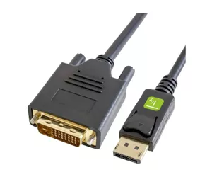 Techly Monitor Cable 3m DisplayPort to DVI 1.2 ICOC DSP-C12-030