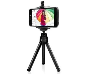 Techly I-TRIPOD-UN штатив Мобильный телефон 3 ножка(и) Черный