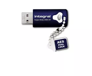 Integral 8GB Crypto Dual FIPS 197 Encrypted USB 3.0