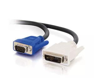 C2G 1m DVI-A M / HD15 M Cable