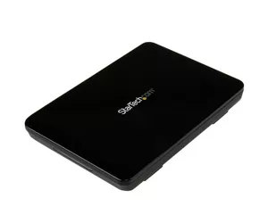StarTech.com USB 3.1 (10Gbps) Tool-Free Enclosure for 2.5in SATA SSD/HDD - USB-C