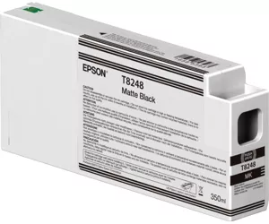 Epson Singlepack Matte Black T824800 UltraChrome HDX/HD 350ml