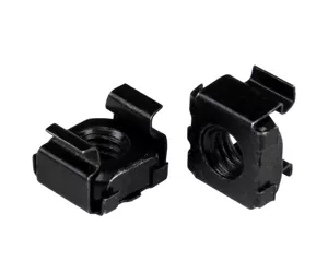 StarTech.com M5 Cage Nuts - 100 Pack, Black