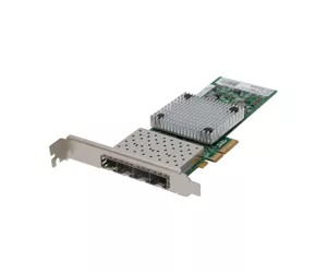 LevelOne Gigabit Fiber PCIe Network Card, PCIe 4X, 4 x SFP