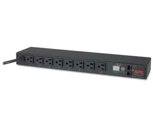 APC Rack PDU, Metered, 1U, 15A, 100/120V