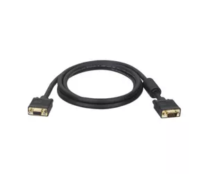 Tripp Lite P500-010 VGA High-Resolution RGB Coaxial Cable (HD15 M/F)), 10 ft. (3.05 m)