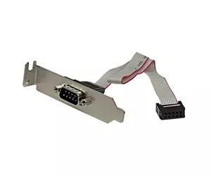 StarTech.com 9 Pin Serial Male to 10 Pin Motherboard Header LP Slot Plate