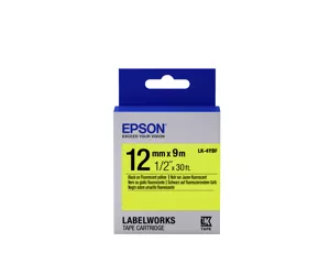 Epson Label Cartridge Fluorescent LK-4YBF