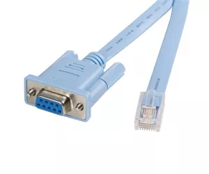 StarTech.com DB9CONCABL6 tastatūras video peles (KVM) kabelis Zils 1,8 m