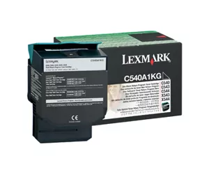Lexmark C54x, X54x Black Return Programme Toner Cartridge (1K)