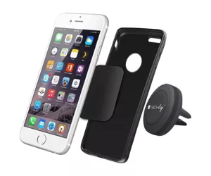 Techly Car Universal Support with Magnets for Smartphone and Tablet Black I-SMART-UNITY