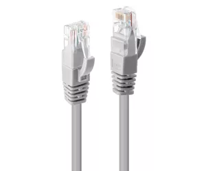 Lindy 50m Cat.6 U/UTP Cable, Grey