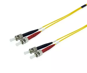 Equip ST/ST Fiber Optic Patch Cable, OS2, 20m