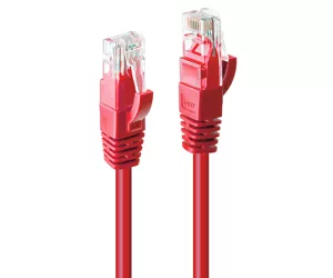 Lindy 10m Cat.6 U/UTP Cable, Red