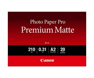 Canon PM-101 Premium-Fotopapier matt A2, 20 Blatt