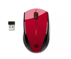 HP X3000 Sunset Red Wireless Mouse