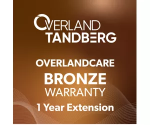 Overland-Tandberg OverlandCare Bronze Warranty Coverage, 1 year extension, RDX QuikStation 4