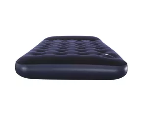 Bestway Easy Inflate Flocked Airbed - Twin - 1.88m x 99cm x 28cm