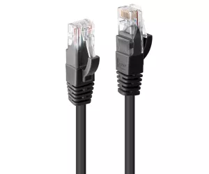 Lindy 5m Cat.6 U/UTP Cable, Black