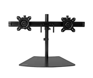 StarTech.com Dual-Monitor Stand - Horizontal - Black