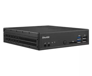 Shuttle XPС slim DH110 PC/workstation barebone 1.3L sized PC Black Intel® H110 LGA 1151 (Socket H4)