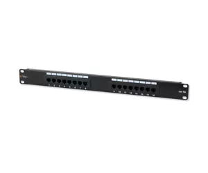 Techly Patch Panel UTP 16 Ports RJ45 Cat.5E I-PP 16-RU-C5ET