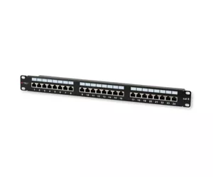 Techly Patch Panel STP 24 Ports RJ45 Cat.6 I-PP 24-RS-C6T