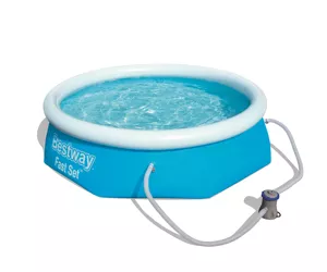 Bestway Fast Set Pool 2.44m x 66cm, set with pump - blue