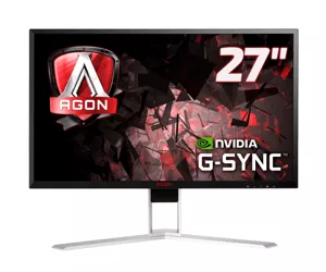 AOC AGON 1 AG271QG kompiuterio monitorius 68,6 cm (27") 2560 x 1440 pikseliai Quad HD LED Juoda, Raudona