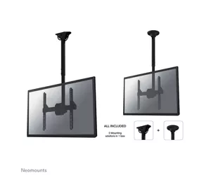 Neomounts NM-C440BLACK informācijas displeja stiprinājums 152,4 cm (60") Melns