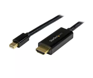 StarTech 15ft Mini DisplayPort to HDMI Adapter Cable - 4K Video - mDP to HDMI - Mac/PC to HDMI Monitor/Display Converter Cord