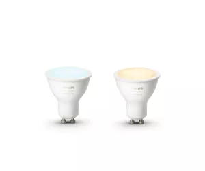 Philips Hue White ambience 2 x GU10 Warm to cool white light Dual pack GU10