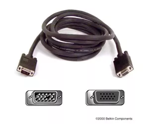 Belkin Pro Series High Integrity VGA/SVGA Monitor Extension Cable >F 15m