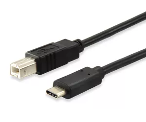 Equip USB 2.0 Type C to Type B Cable, 1m