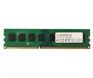 V7 V7128004GBD-DR atminties modulis 4 GB 1 x 4 GB DDR3 1600 MHz