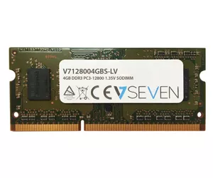 V7 V7128004GBS-LV модуль памяти 4 GB 1 x 4 GB DDR3 1600 MHz
