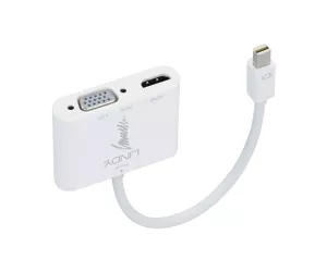 Lindy Mini-DP 1.2/HDMI 4K & VGA Adapter, Active