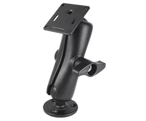 RAM Mounts Double Ball Mount with 75x75mm VESA Plate and Jam Nut