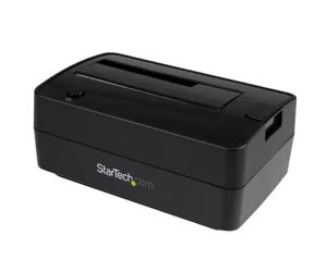 StarTech.com Single Bay USB 3.1 / eSATA to SATA Hard Drive Docking Station, USB 3.1 (10 Gbps) Hard Drive Dock, External 2.5/3.5" SATA III HDD/SSD Docking Station, Top-Loading Hard Drive Bay